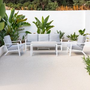 SET CAMERUN WHITE COLOR