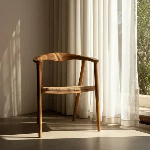STACKABLE TEAK CHAIR