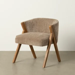 TAUPE ACCENT CHAIR